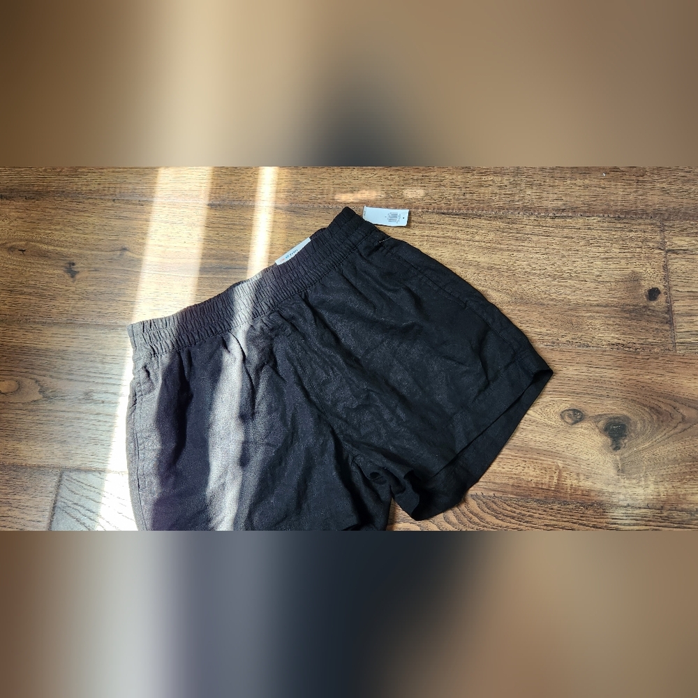 Linen Blend Shorts